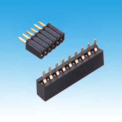 PH 1.27mm H4.3/4.6/8.5mm Single Row S/T Female Header