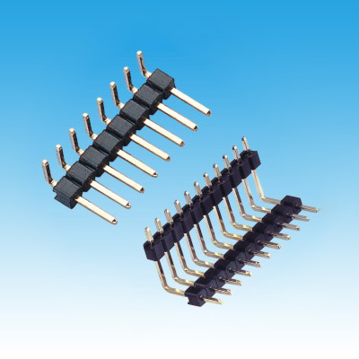 PH 2.54mm Single Row R/A Single/Dual Pin Header